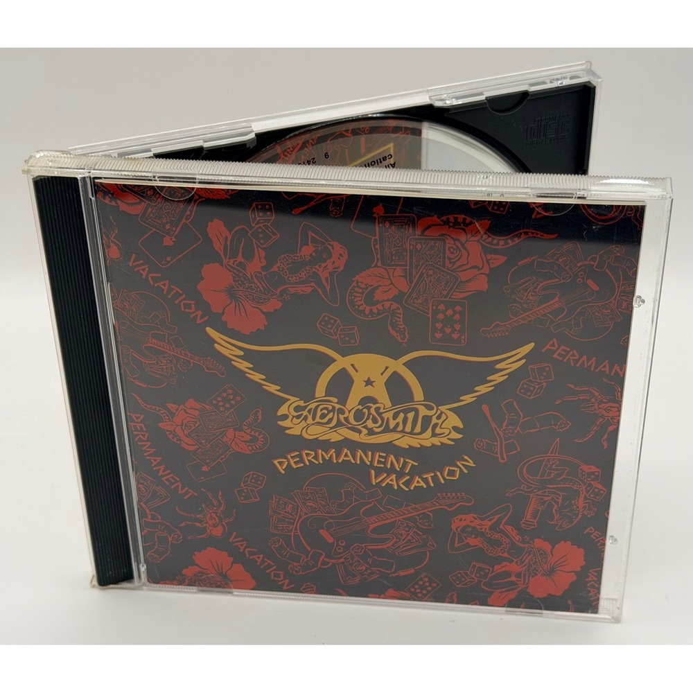 Aerosmith Permanent Vacation CD 1987 Geffen